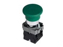 XV1-A4011G (green button mushroom head green push-pull button 1 open and 1 closed)